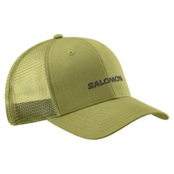 Кепка Salomon Logo Trucker Cap - зелена
