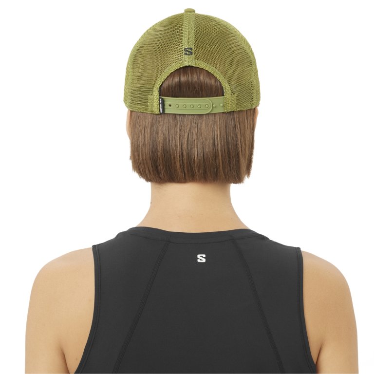 Кепка Salomon Logo Trucker Cap - зелена