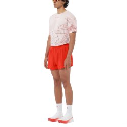 Salomon S/LAB Speed Tee M - білий/червоний