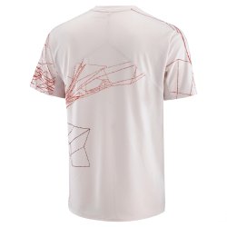 Salomon S/LAB Speed Tee M - білий/червоний