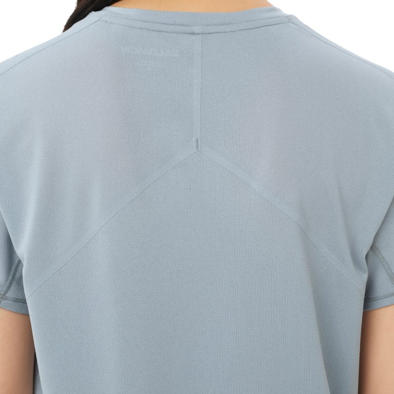 Футболка Salomon Sense Aero Ss Tee Gfx W - синя