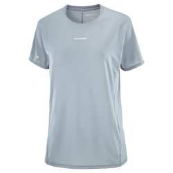 Футболка Salomon Sense Aero Ss Tee Gfx W - синя