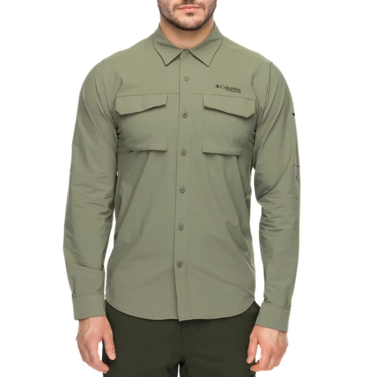Сорочка Columbia Silver Ridge™ Elite EU LS Woven Shirt M - зелена
