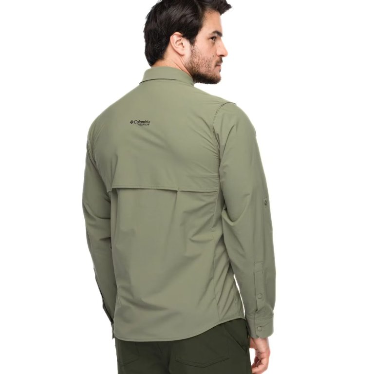 Сорочка Columbia Silver Ridge™ Elite EU LS Woven Shirt M - зелена