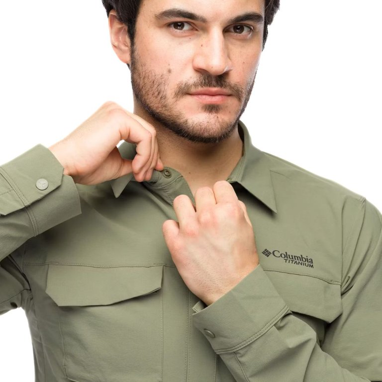 Сорочка Columbia Silver Ridge™ Elite EU LS Woven Shirt M - зелена