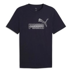 Футболка Puma Graphic No.1 Logo Tee M - синя