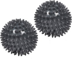 Masážní míč Energetics 8 cm - šedý
