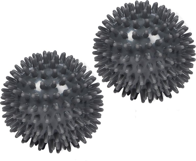 Masážní míč Energetics 8 cm - šedý