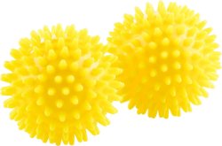 Masážní míč Energetics 6 cm - žlutý