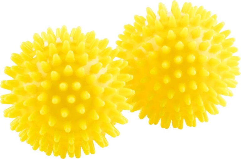 Masážní míč Energetics 6 cm - žlutý