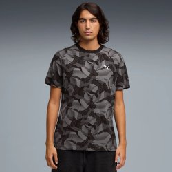 Футболка Puma ESS Logo Lab Story 2 AOP Tee M - чорно/сіра