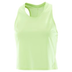 Майка Salomon Sense Aero Short Tank W - світло-зелена