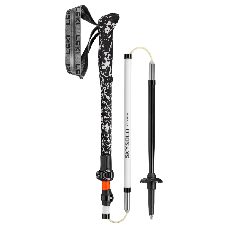 Hole Trek Leki Skysolo FX Carbon - oranžová/bílá/černá