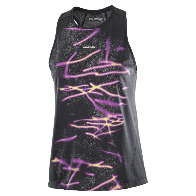 Майка Salomon SHKout Core Tank Gfx W - чорна
