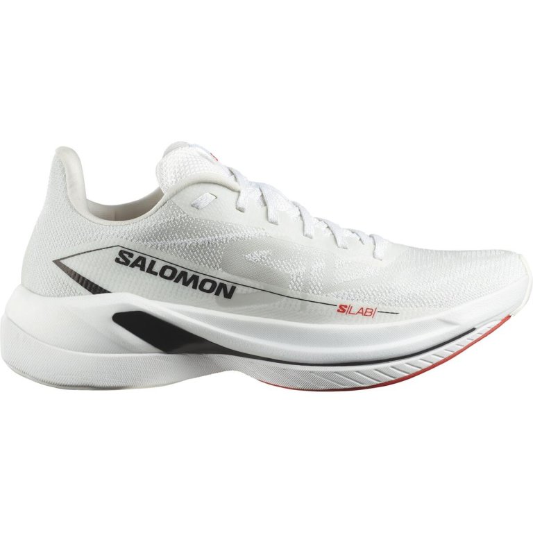 Obuv Salomon S/LAB Spectur - bílá/červená - testovací