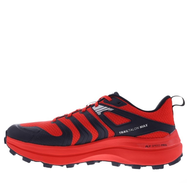 Кросівки INOV8 TrailTalon Max M (Standard) - червоно/чорні
