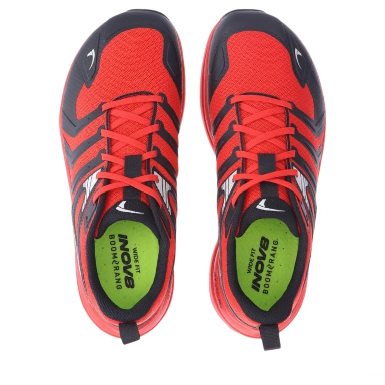 Кросівки INOV8 TrailTalon Max M (Standard) - червоно/чорні
