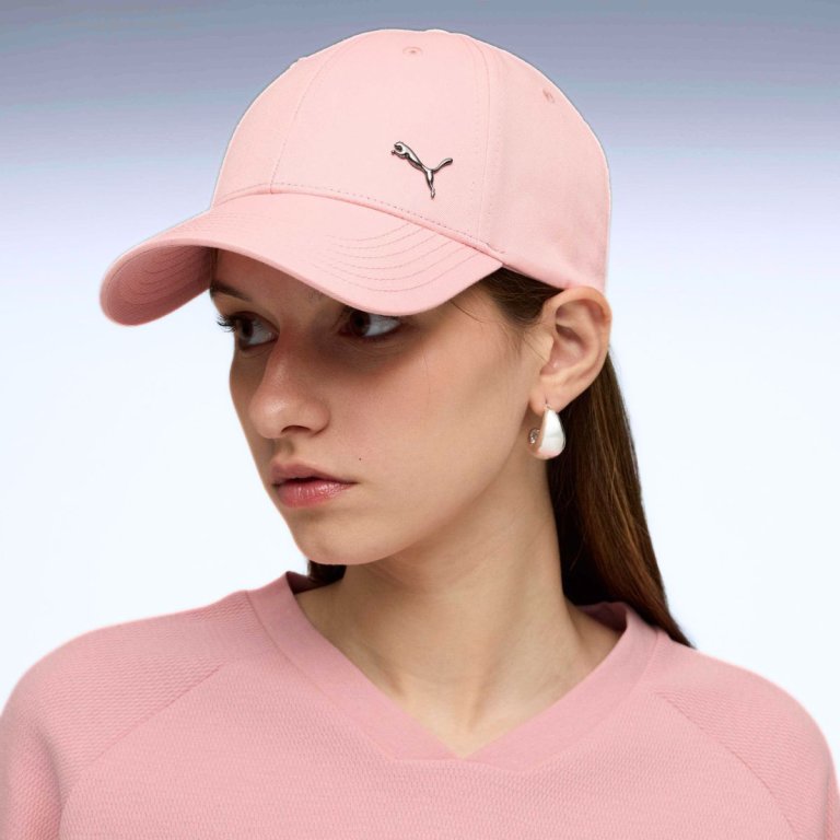 Кепка Puma ESS Metal Cat Cap BB - рожева