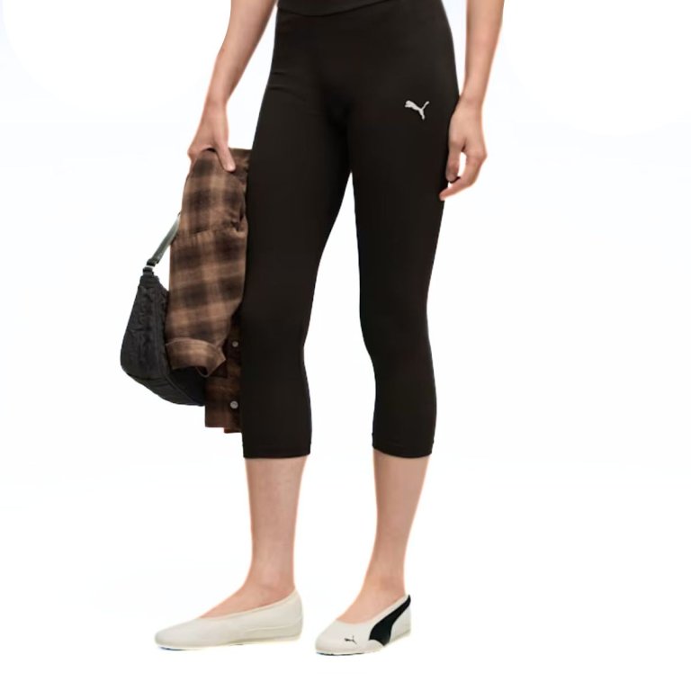 Легінси Puma ESS Capri Leggings W - чорні