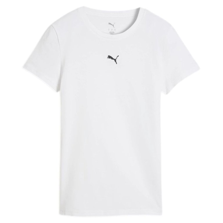 Футболка Puma ESS Centered Cat Logo Tee W - біла
