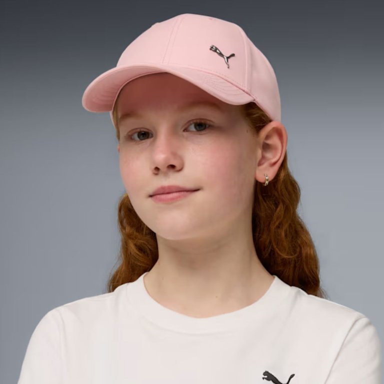 Кепка Puma ESS Metal Cat BB Cap J - рожева