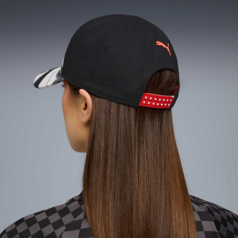 Кепка Puma F1 Graphic BB Cap - чорно/біла