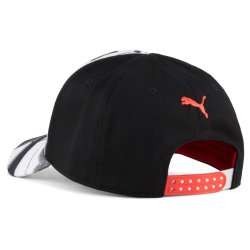 Кепка Puma F1 Graphic BB Cap - чорно/біла