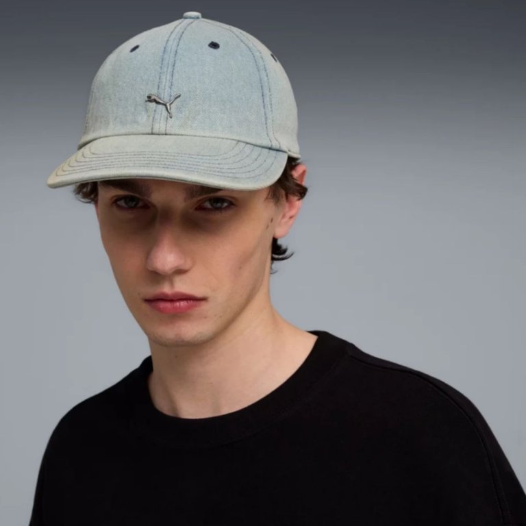 Кепка Puma Puma ESS Metal Dad Cap - синя