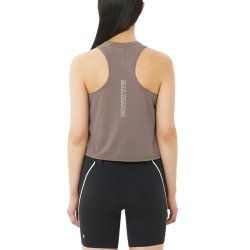 Майка Salomon Sense Aero Short Tank W - коричнева