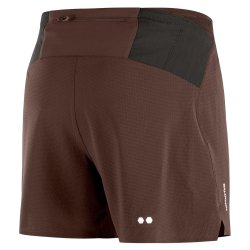 Шорти Salomon Sense Aero Stow 5" Shorts M - коричневі