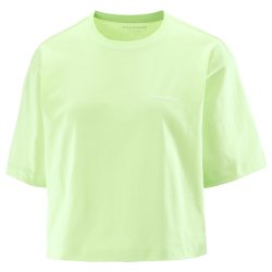 Футболка Salomon Short SS Tee Relaxed W - зелена