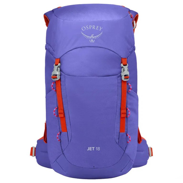 Рюкзак Osprey Jet 18 Jr euphoria purple mars orange