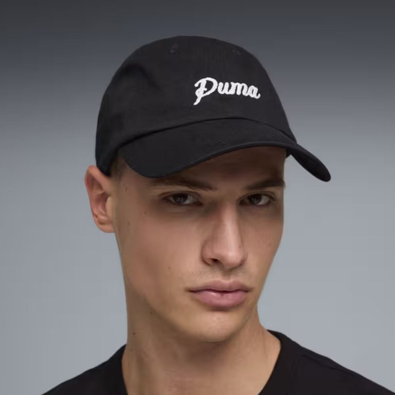 Кепка Puma ESS Script Dad Cap - чорна