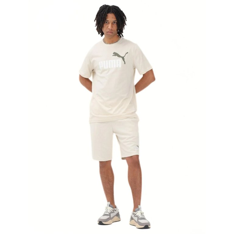 Шорти Puma ESS No. 1 Logo Shorts 10" TR M - білі