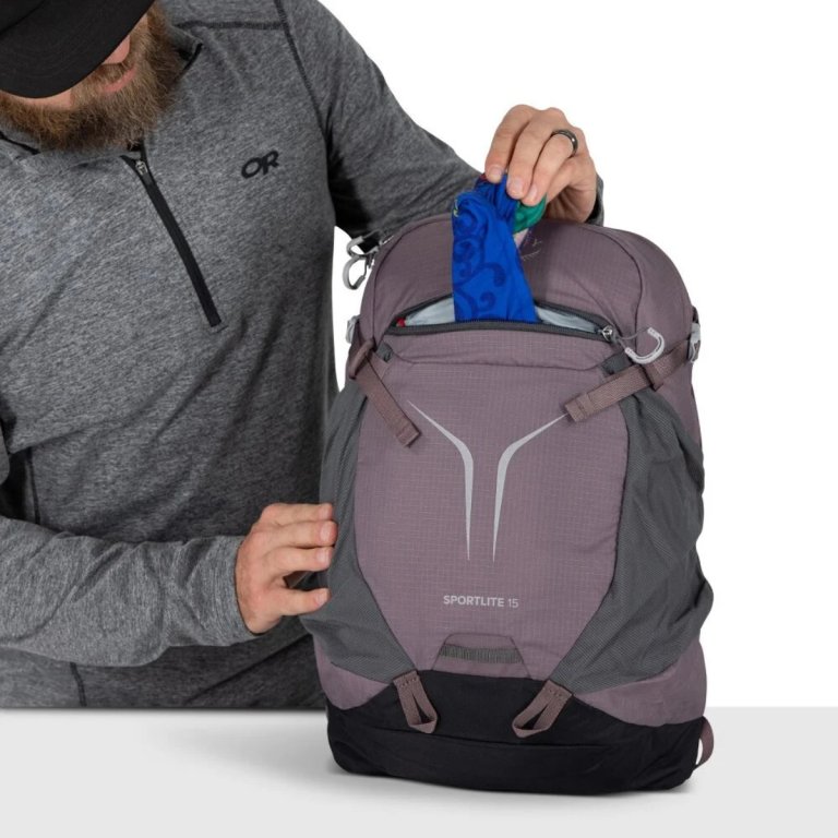 Рюкзак Osprey Sportlite 15 - фіолетовий