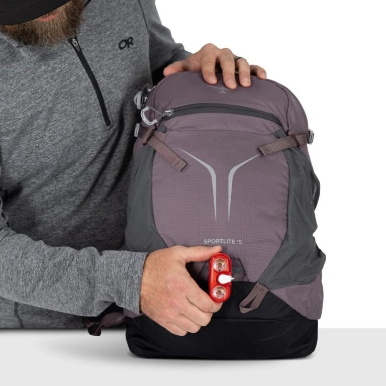 Рюкзак Osprey Sportlite 15 - фіолетовий