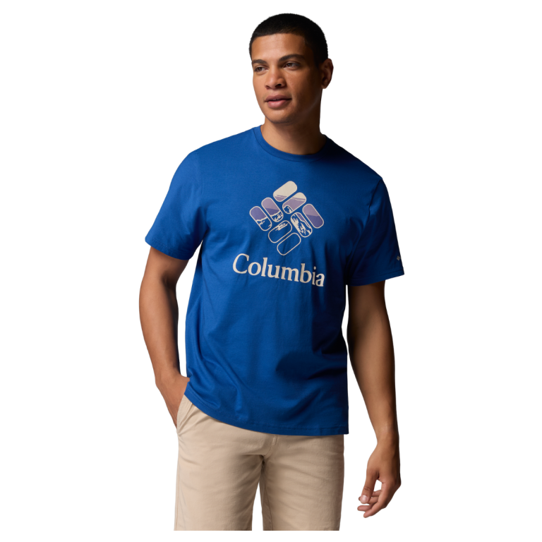 Футболка Columbia CSC™ Seasonal Graphic Tee M - синя