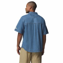 Сорочка Columbia Acker Rock™ Twill SS Button Down M - синя