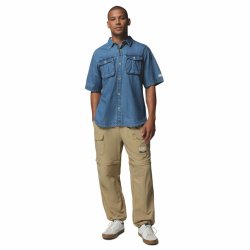 Сорочка Columbia Acker Rock™ Twill SS Button Down M - синя