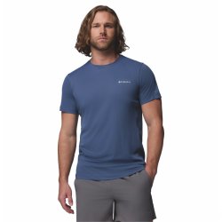 Футболка Columbia Zero Rules™ Light SS Crew M - синя