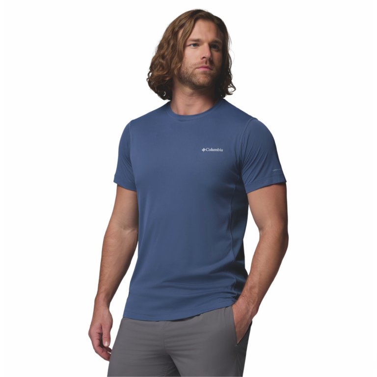 Футболка Columbia Zero Rules™ Light SS Crew M - синя