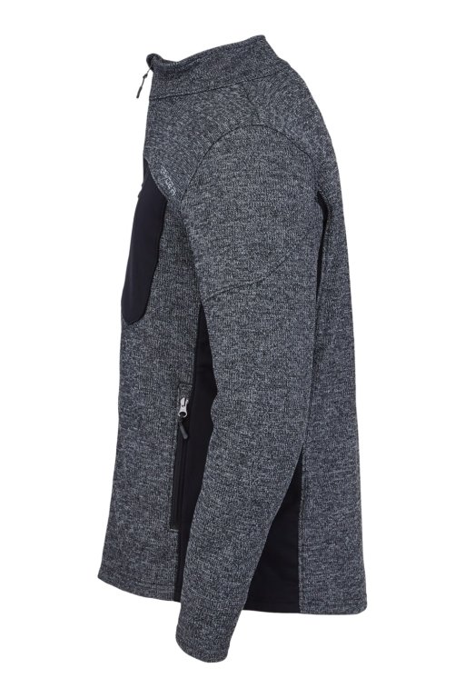 Svetr Spyder Bandit Full Zip - černá/šedá