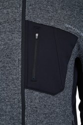 Svetr Spyder Bandit Full Zip - černá/šedá