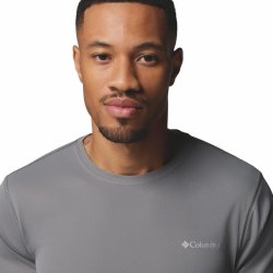 Футболка Columbia Zero Rules™ Light SS Crew M - сіра