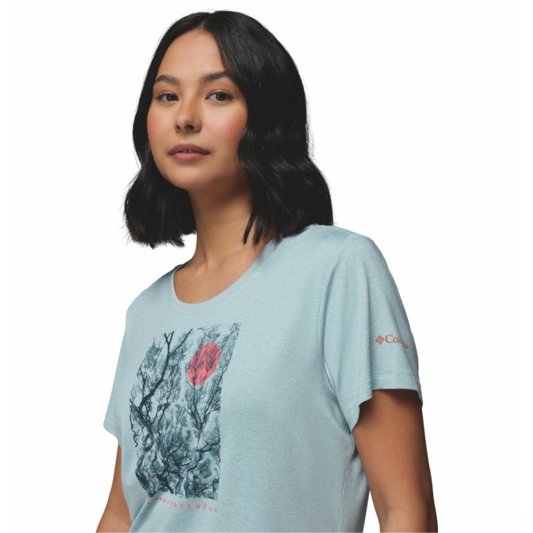 Футболка Columbia Parsons Point™ SS Scoop Tee W - синя