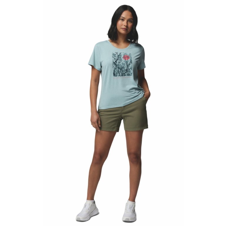 Футболка Columbia Parsons Point™ SS Scoop Tee W - синя