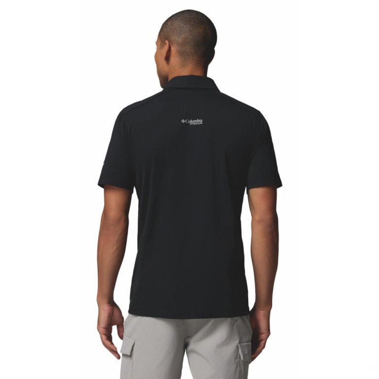Футболка Columbia Diamond Peak Pro™ Polo M - чорна