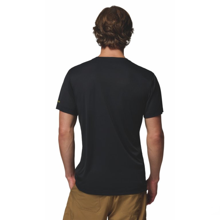 Футболка Columbia Zero Rules™ Light SS Graphic Crew M - чорна