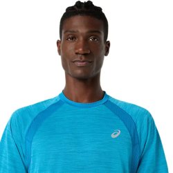 Футболка Asics Road SS Top M - синя