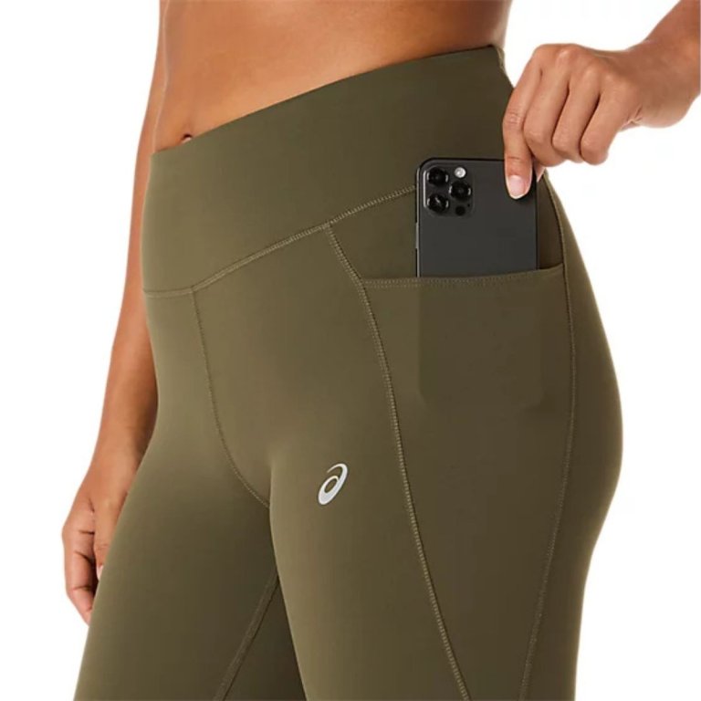 Легінси Asics Nagino Run Adjustable Tight W - зелені